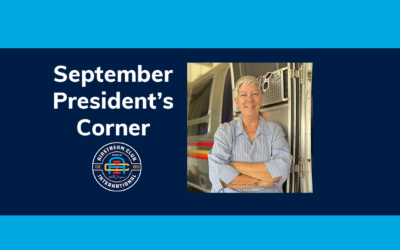 September President’s Corner